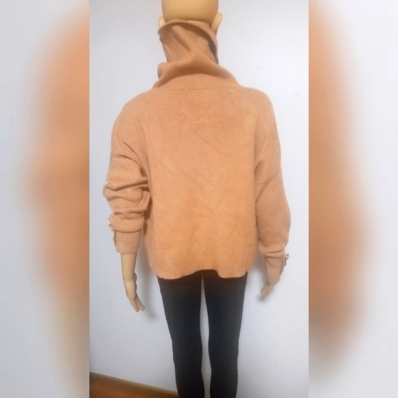 Zara Cropped Turtleneck Sweater - Picture 2 of 5